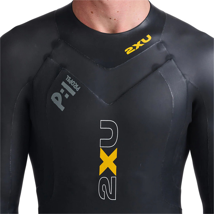 2024 2XU Mens P:1 Propel Swim Wetsuit MW4991c - Black / Ambition